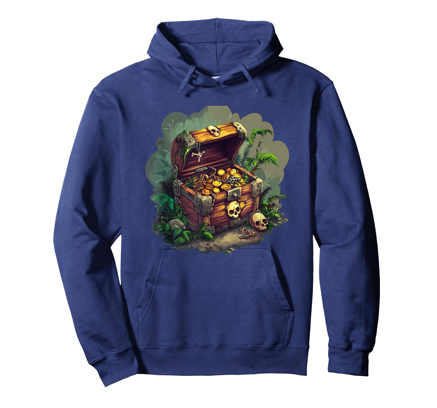 Buried Pirate Chest Awaiting Your Treasure Hunt T-Shirt