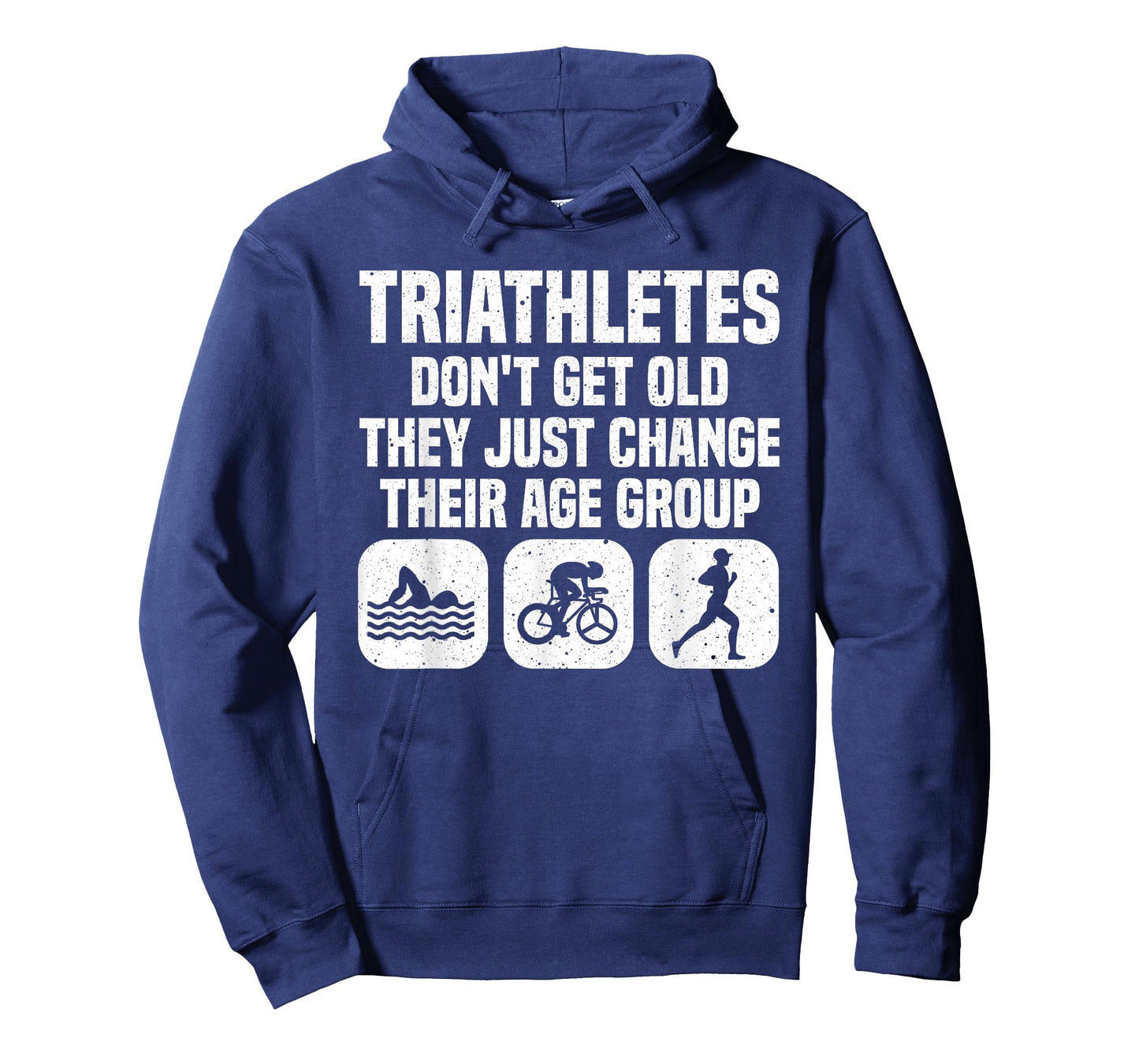 Funny Triathlon Design Men Women Triathletes Swim Bike Run T-Shirt
