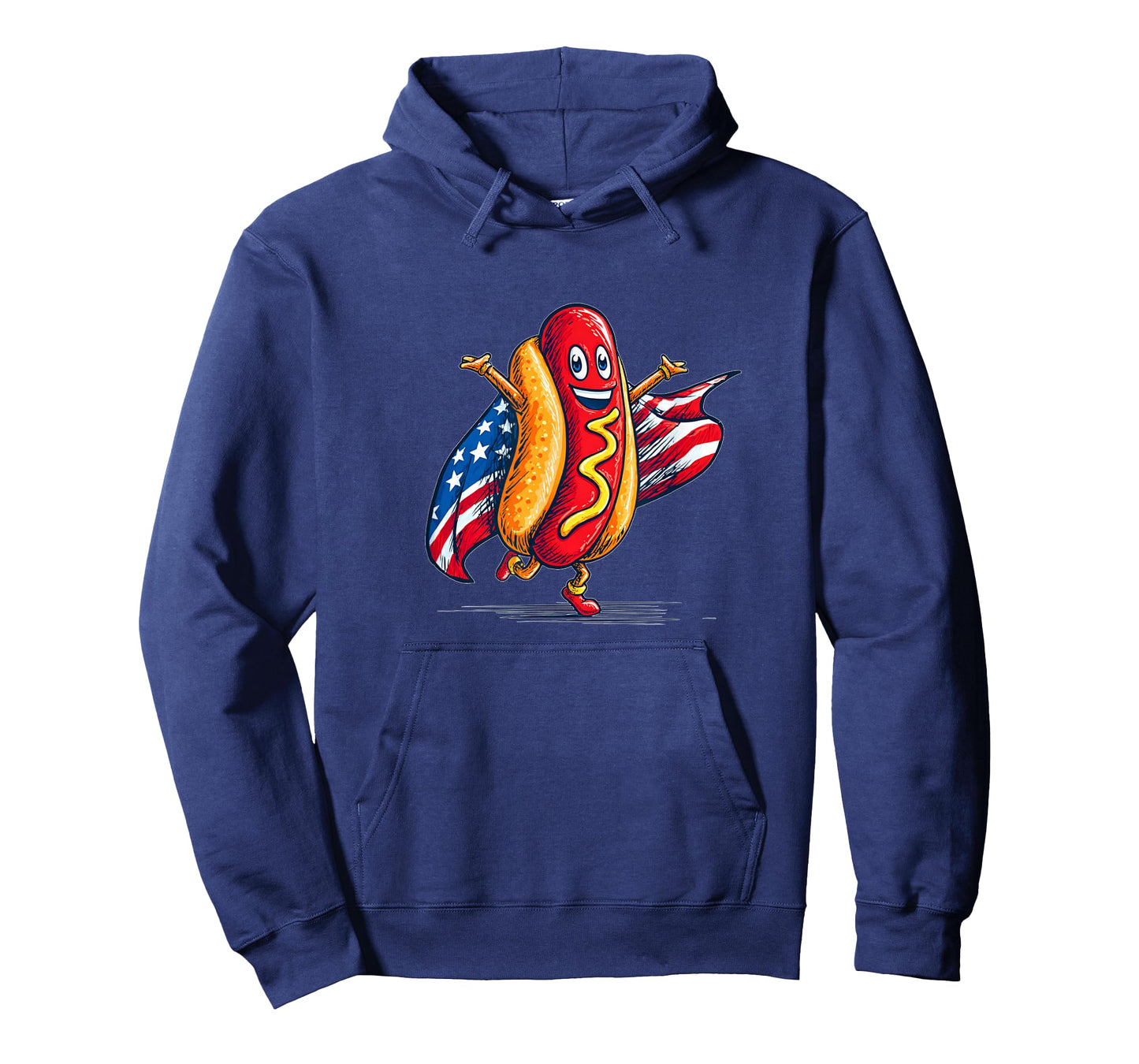 Awesome Hotdog in US Colors Costume T-Shirt