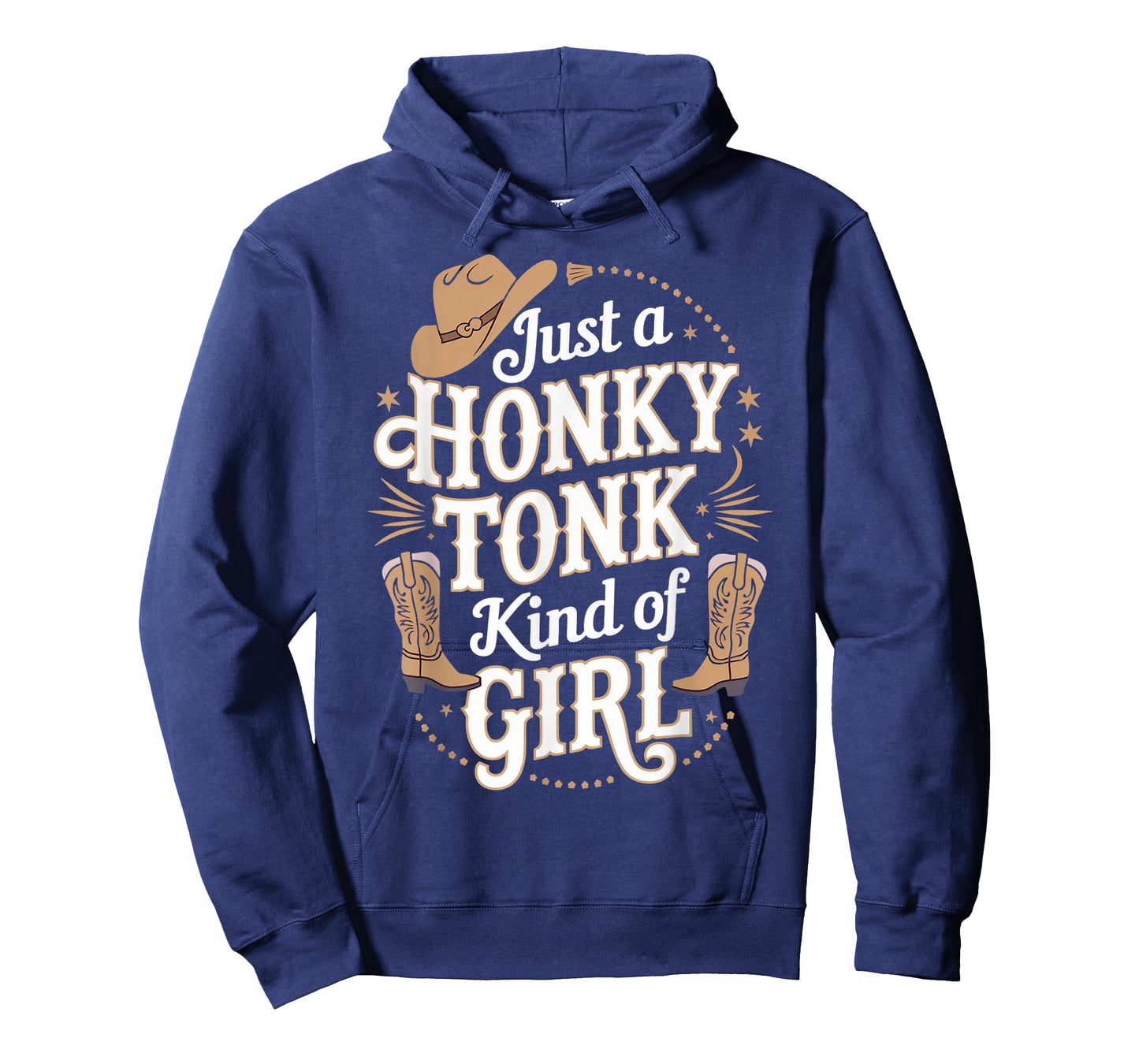 Honky Tonk Kind Of Girl Western Farm Musician Honky Tonk T-Shirt