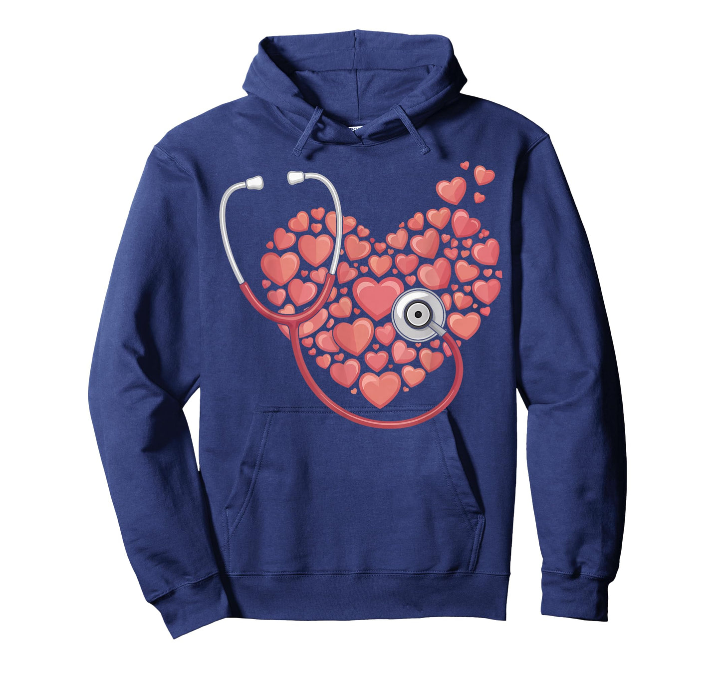 Stethoscope Heart Nurse Hospital Medical Gifts for Men Women T-Shirt