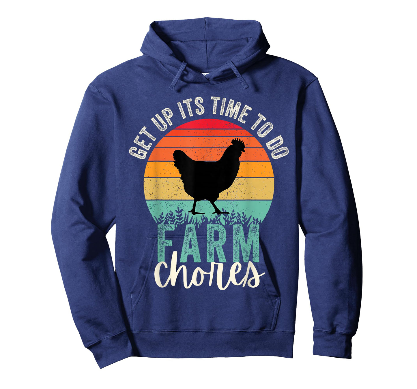 Get up its time to do Farm chores,Funny Farmer Farming Lover T-Shirt