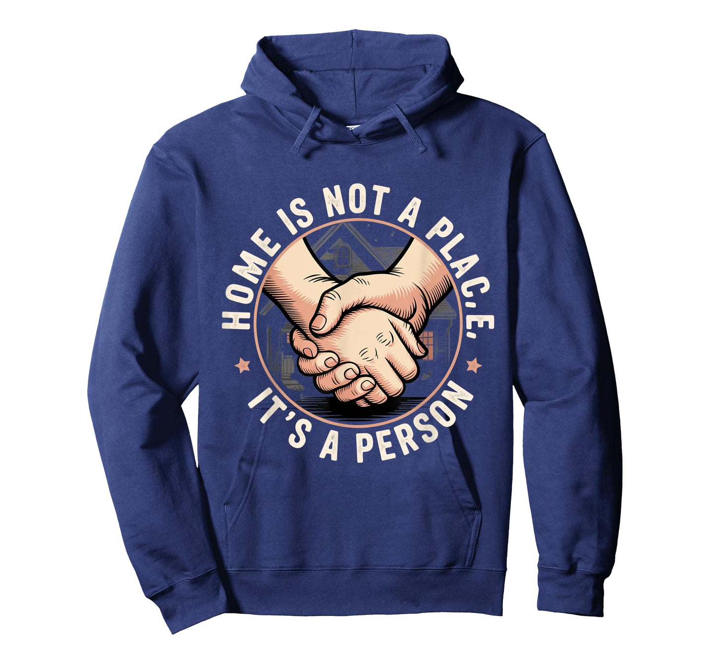 Home is Not a Place It’s a Person Love Husband Wife Men T-Shirt