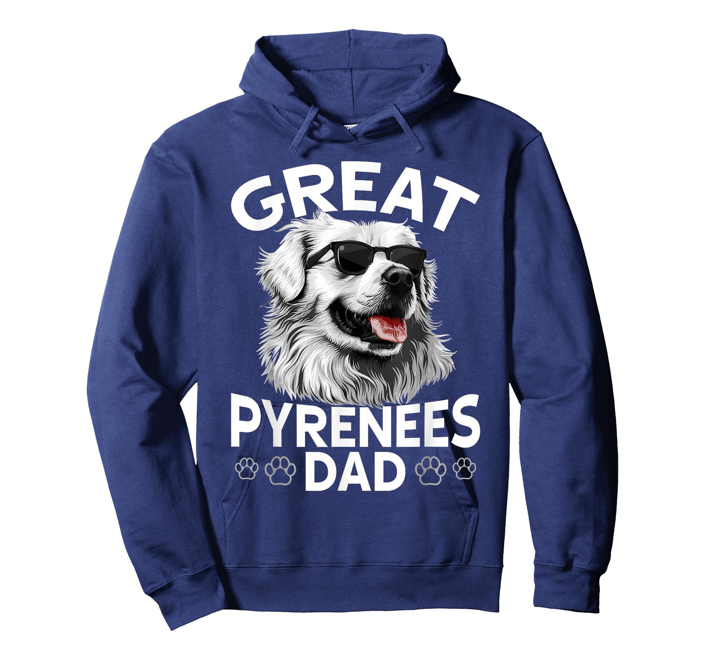 Great Pyrenees Dog Breed Great Pyrenees Dad Men Women Kids T-Shirt