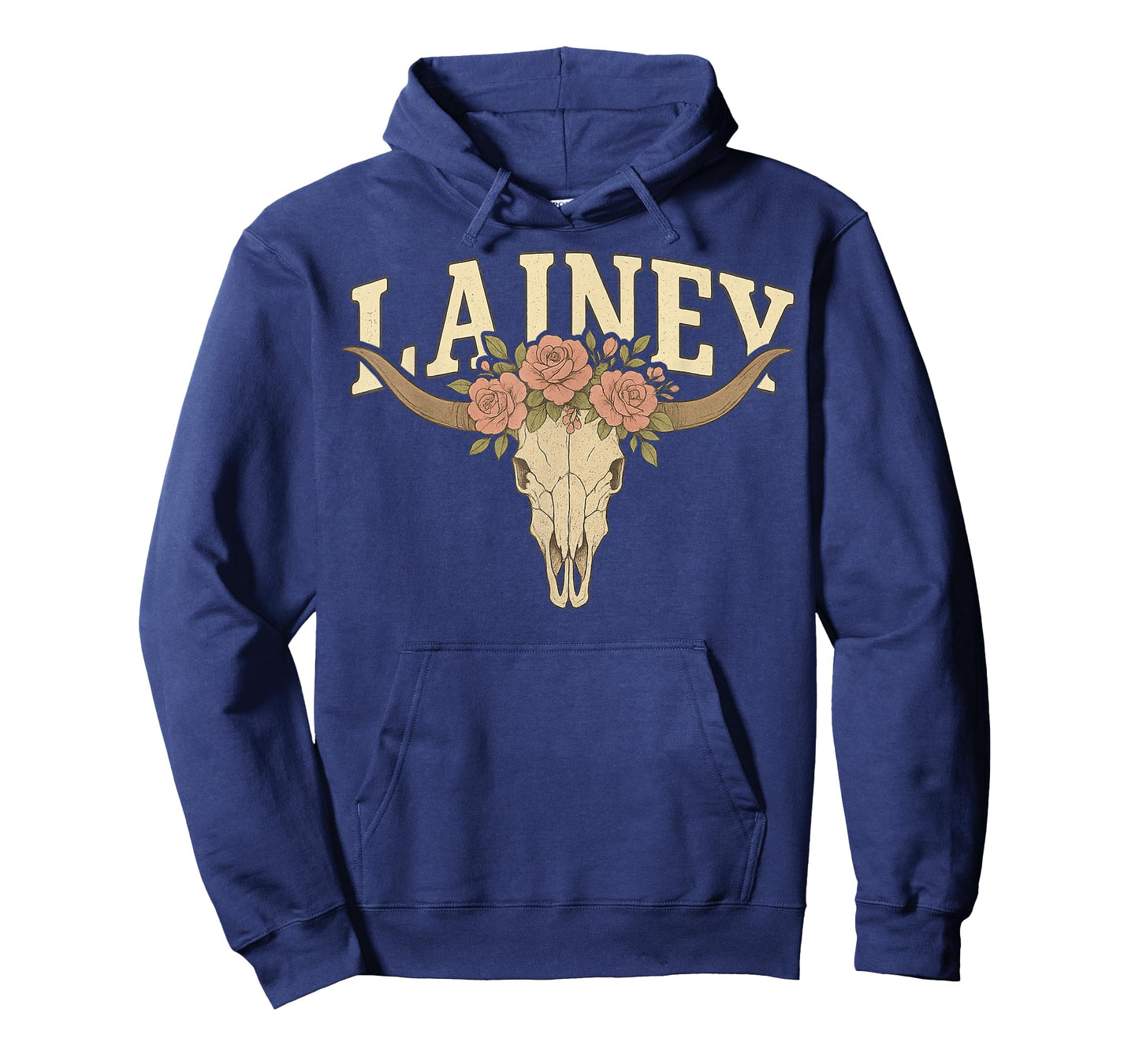 Lainey Name Bull Skull Apparel for Men Women Kid Boy Girl T-Shirt