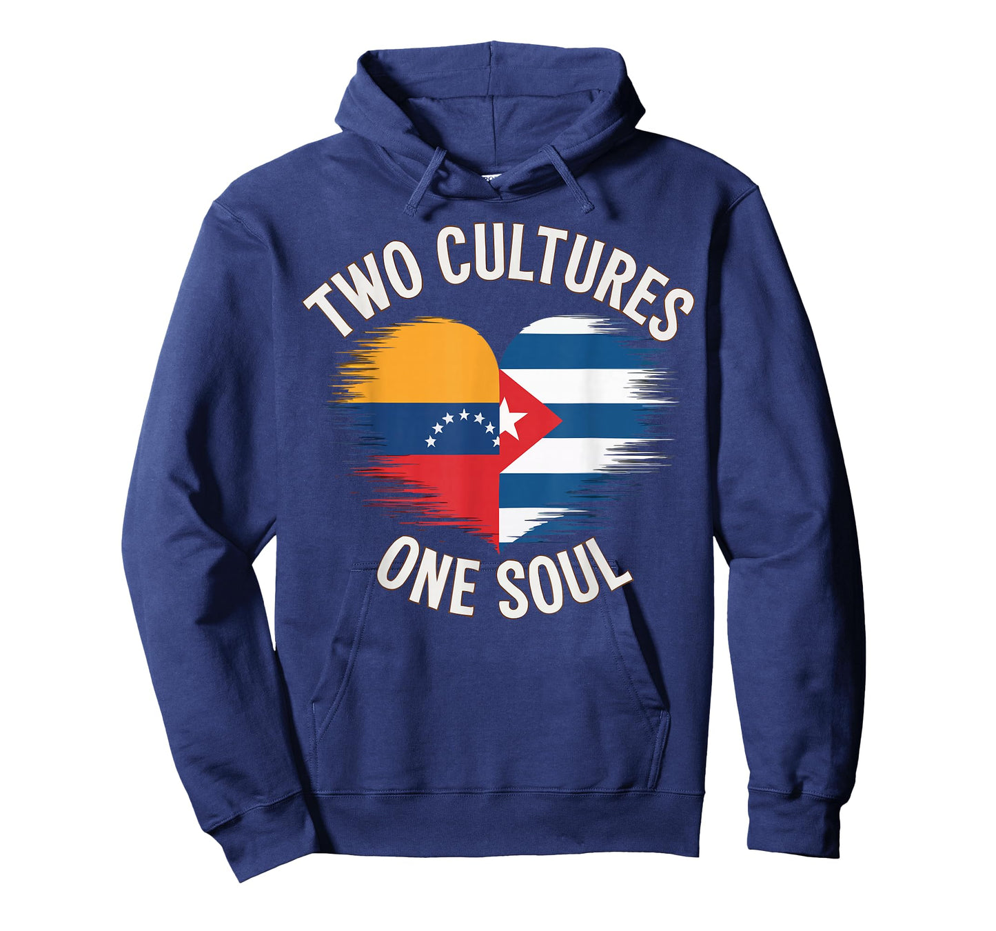 Half Venezuelan Half Cuban Cuba Flag Country Venezuela T-Shirt