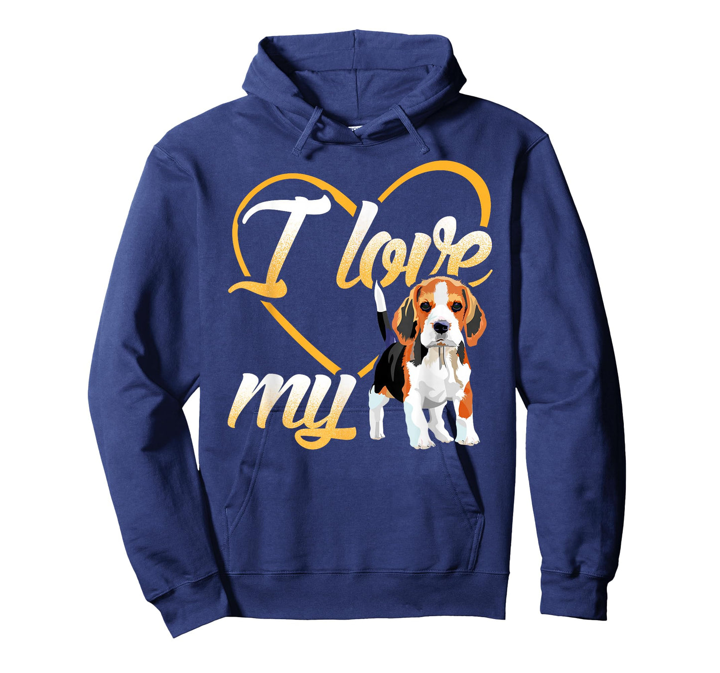 I Love My Beagle Dog T-Shirt T-Shirt