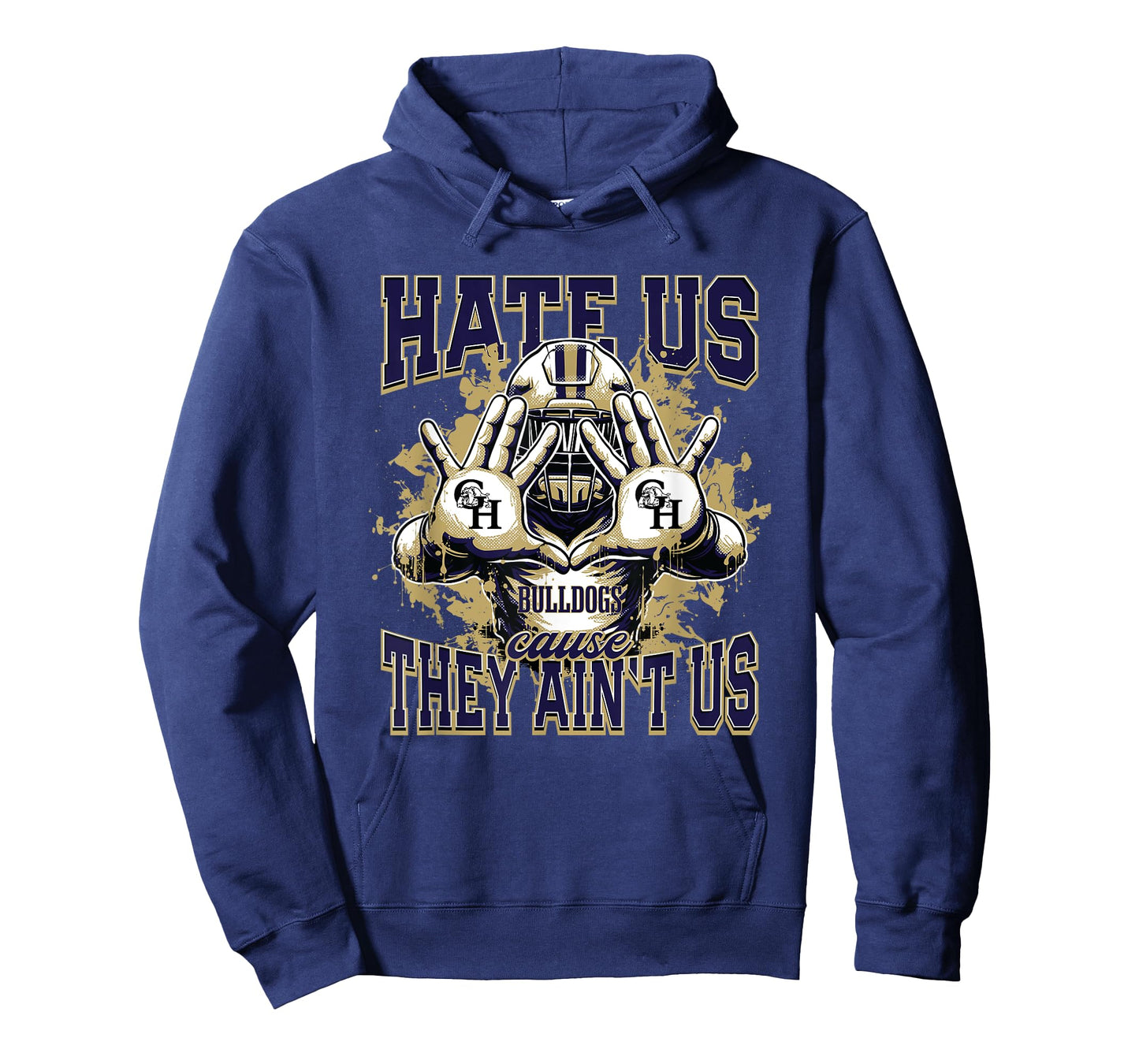 Garfield Heights Bulldogs Logo Hate Us Cause They Ain't HS T-Shirt