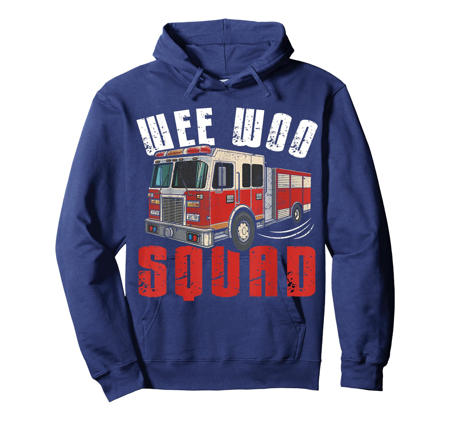 Wee Woo Squad Funny Firefighter Fire Truck Fireman Men Women T-Shirt