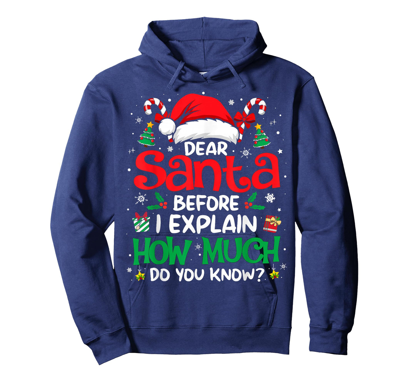 Dear Santa I Can Explain Funny Christmas Men Women Kids T-Shirt