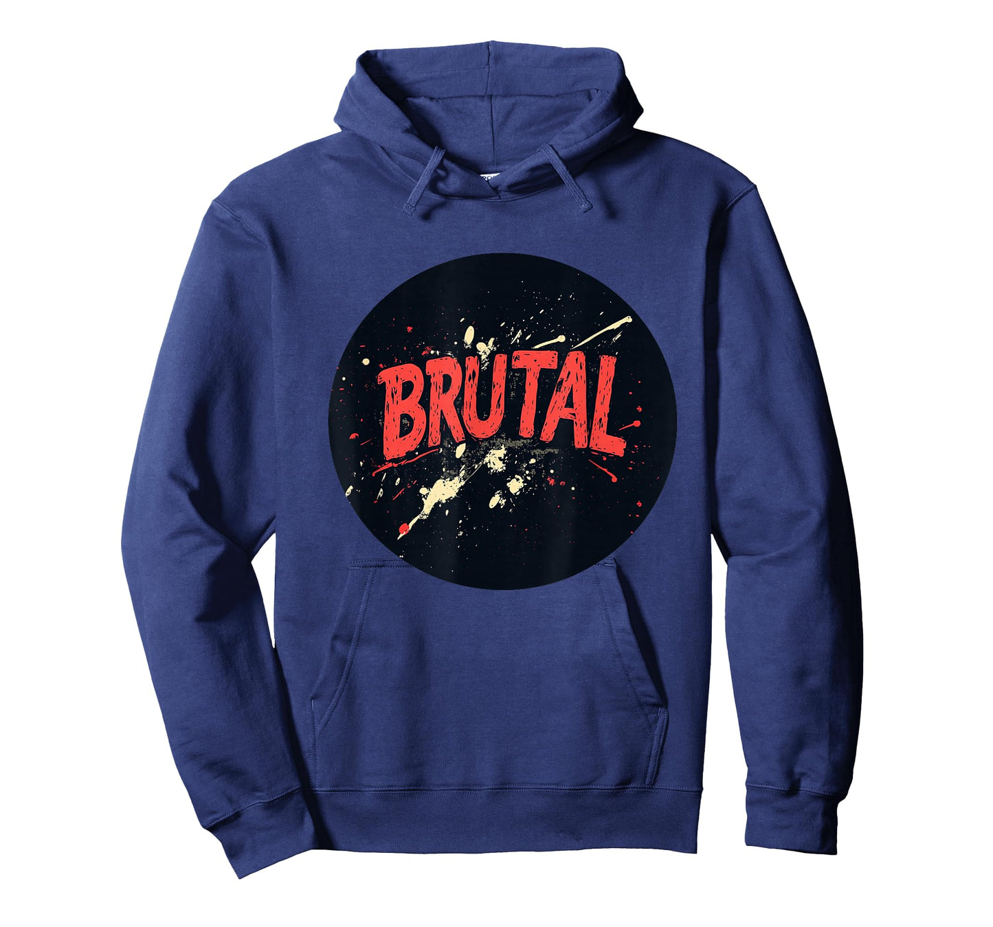 Funny Brutal Stamp Logo T-Shirt