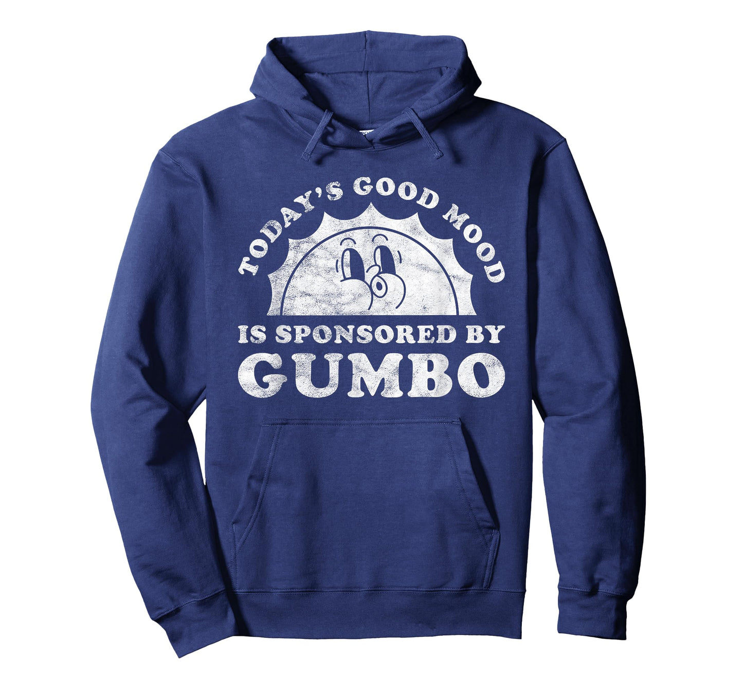 Good Mood Gumbo Apparel Co Funny Cute Retro Vintage Black T-Shirt
