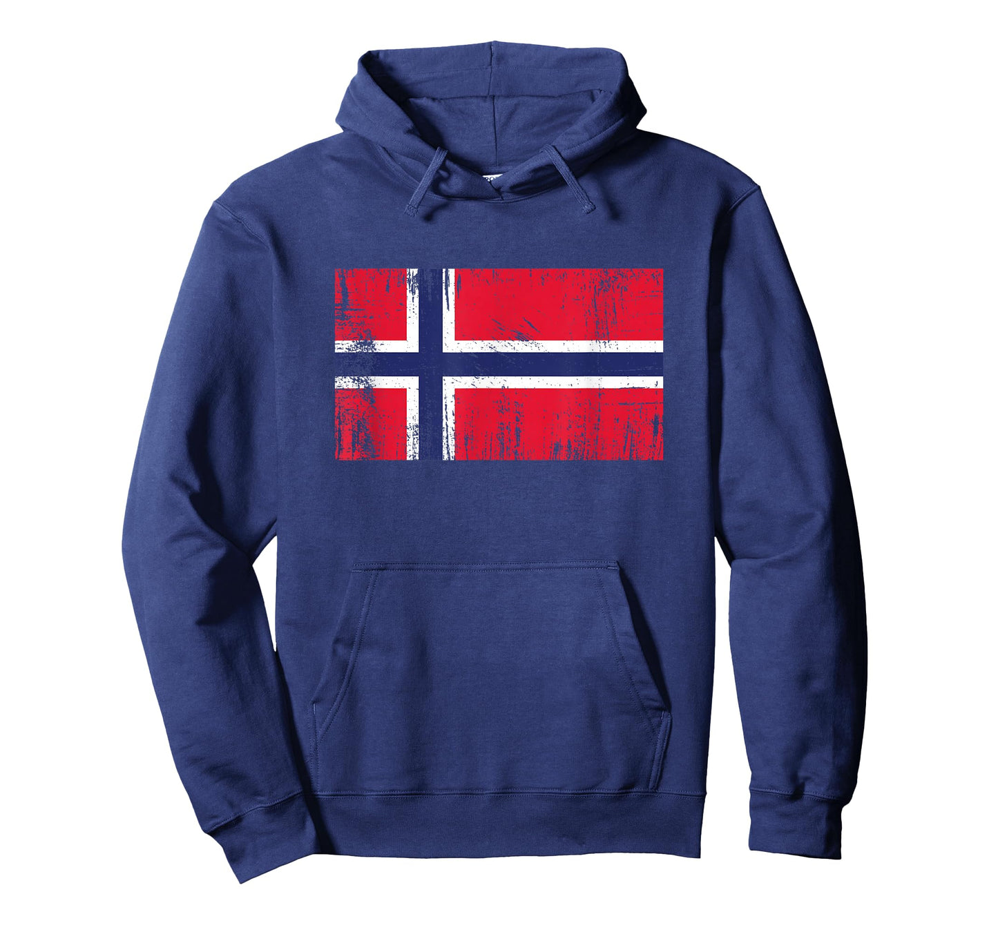 Vintage Banner Fan Norway Flag Retro Art T-Shirt