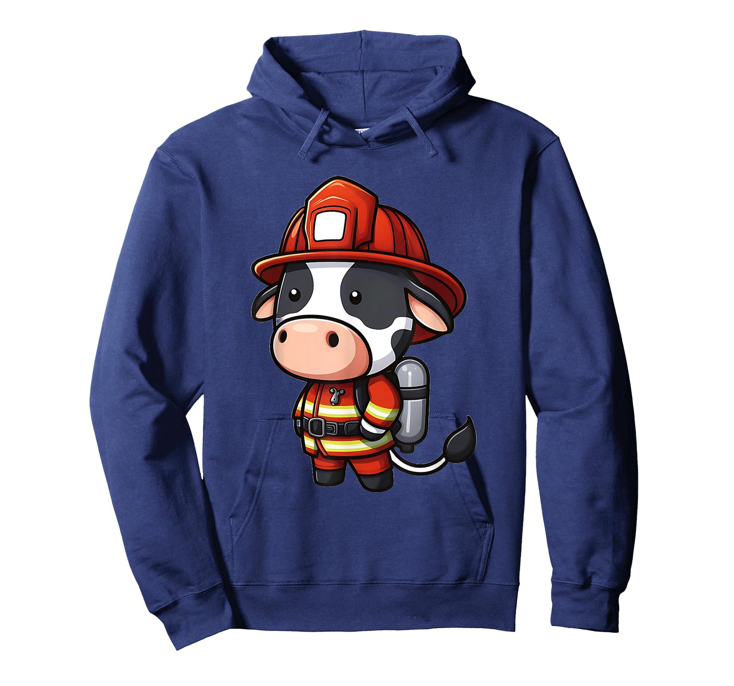 Cow Firefighter - Fireman Cow T-Shirt