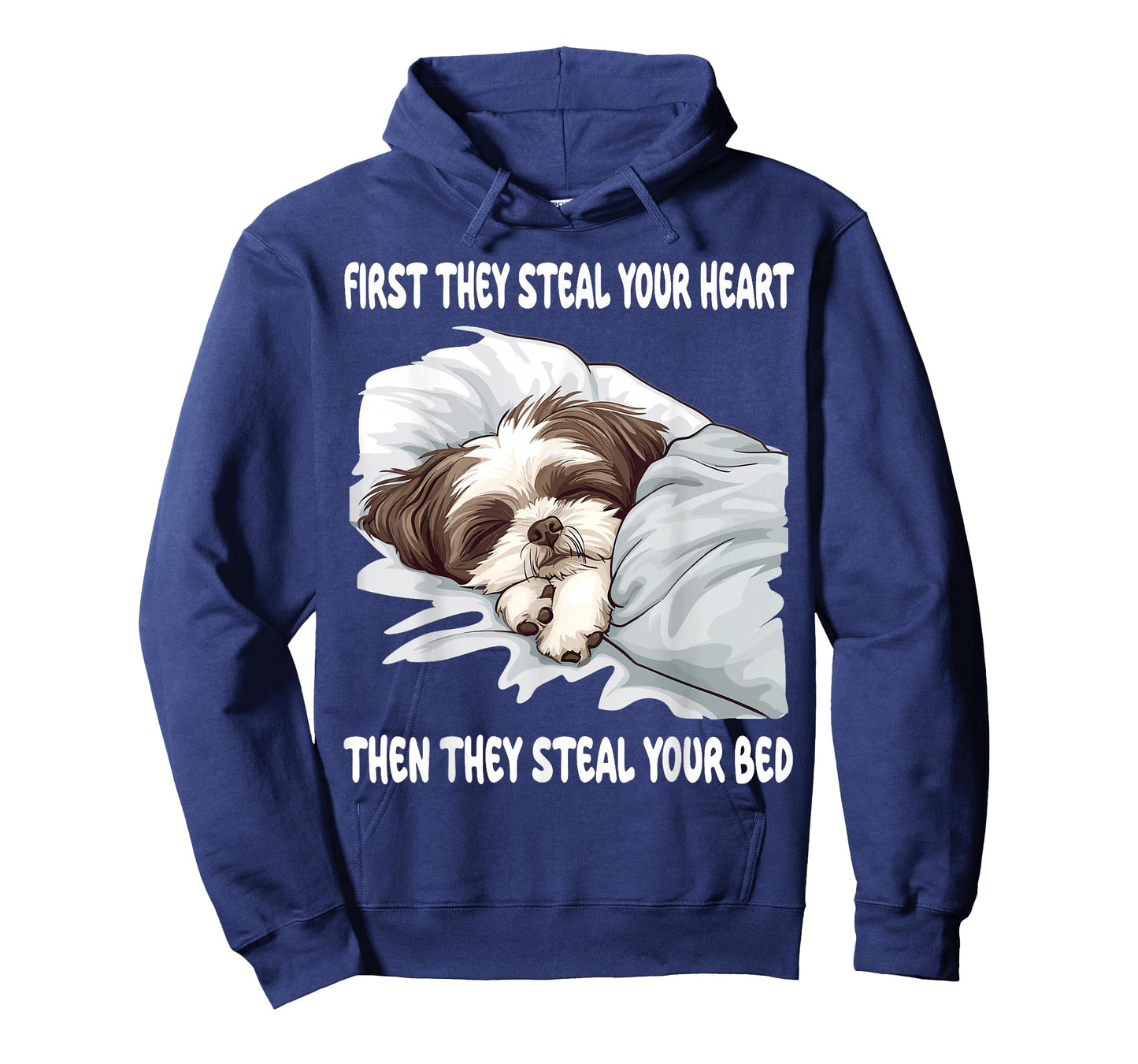 Shih Tzu Sleeping Pajamas Nightgown T-Shirt