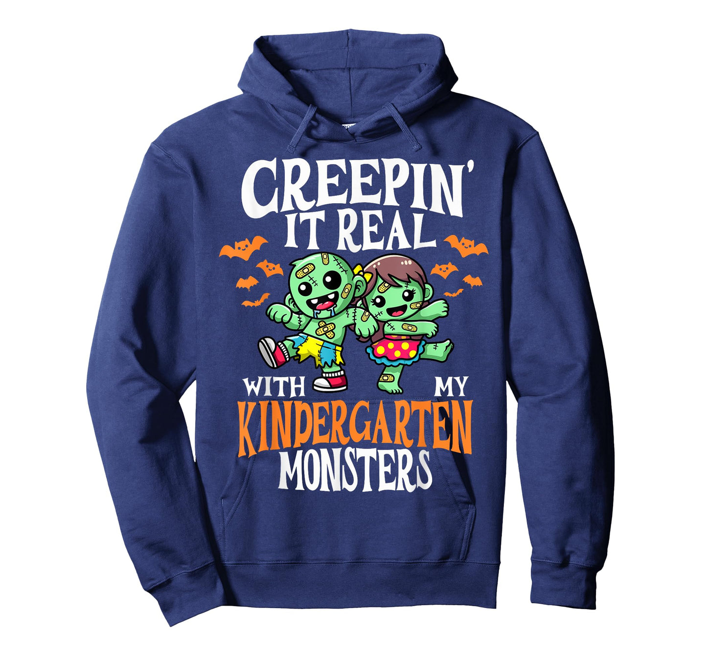 Creepin It Real Monster PreK Kindergarten Teacher Halloween T-Shirt