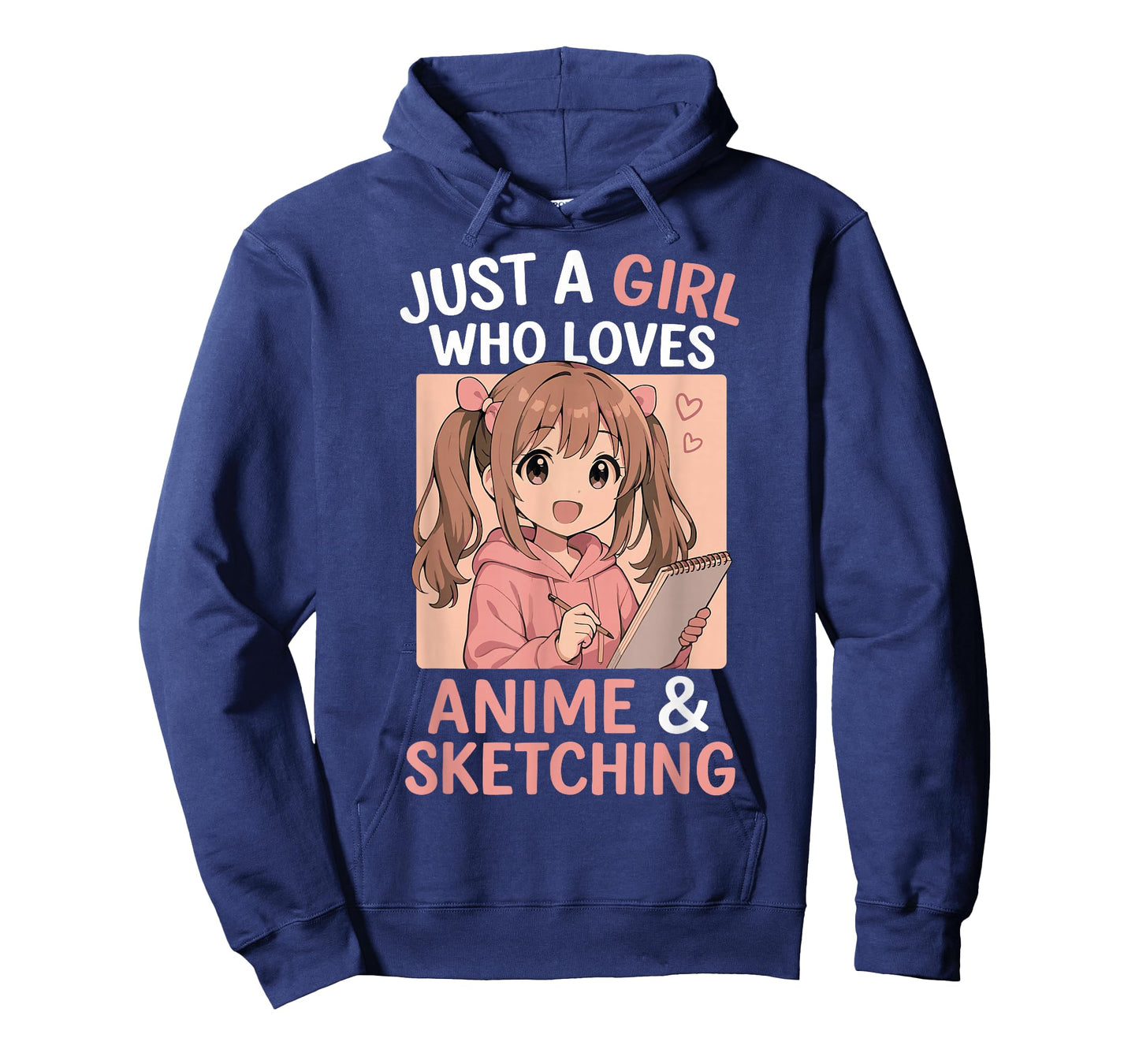 Just A Girl Who Loves Anime and Sketching T-Shirt