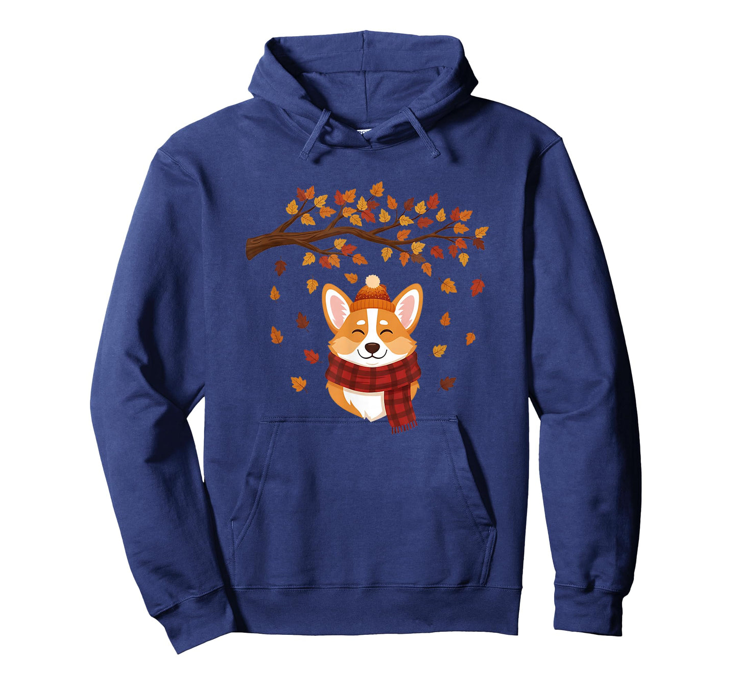 Cute Fall Corgi Dog Lover Autumn Season Leaves Colors T-Shirt