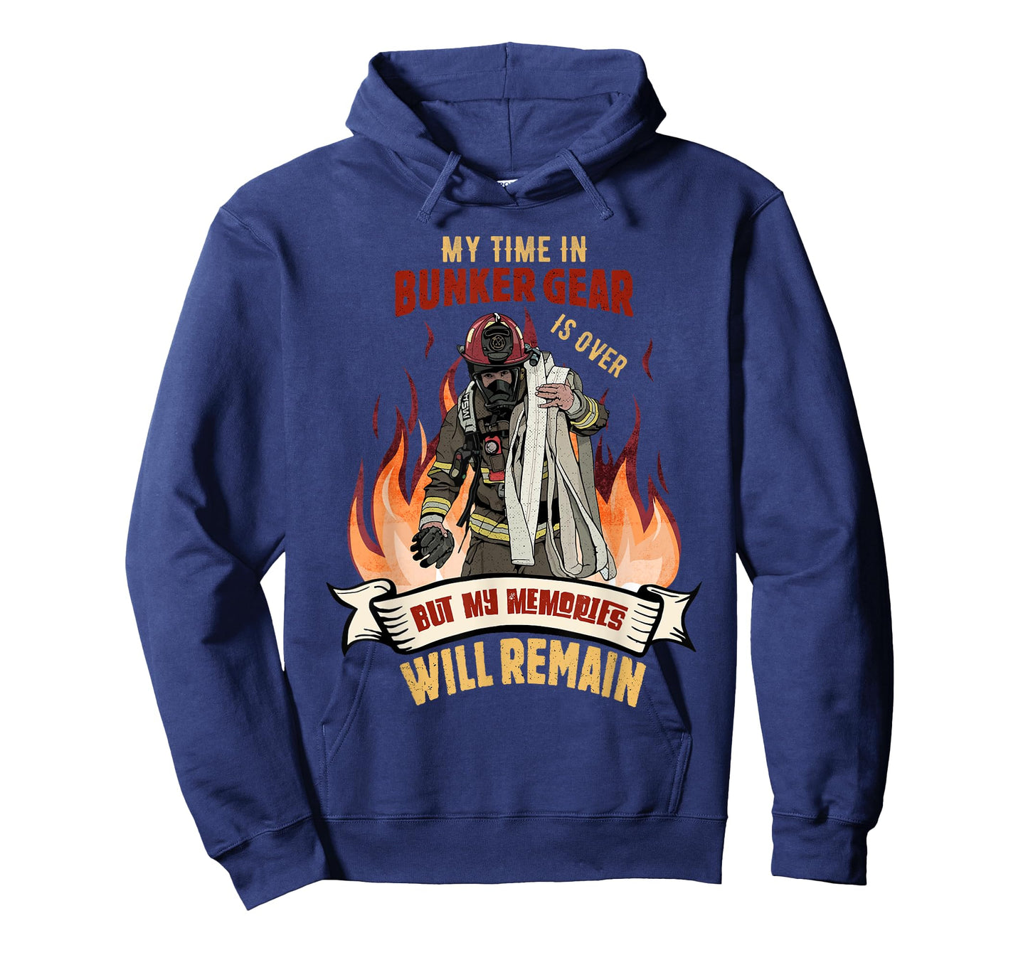 Retired Firefighter - My Time In Bunker Gear Is Over T-Shirt