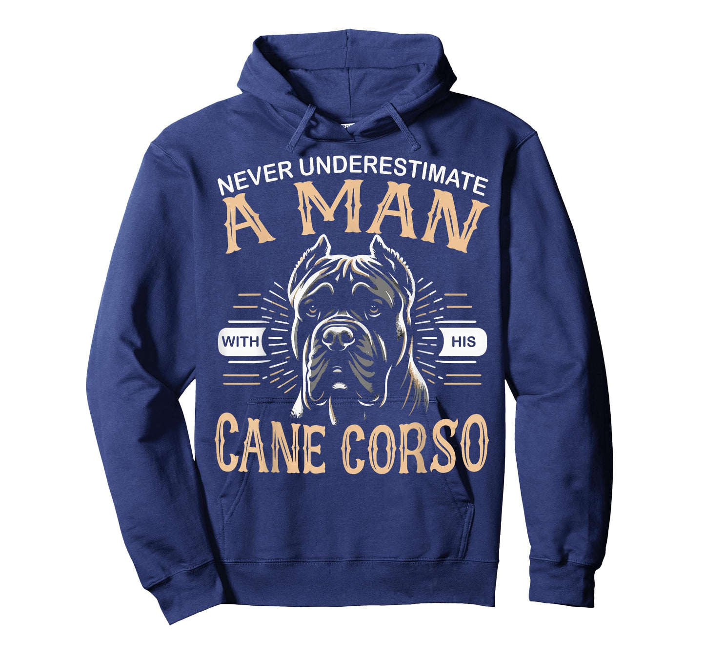 Cane Corso Dog Never Underestimate A Man with His Cane Corso T-Shirt