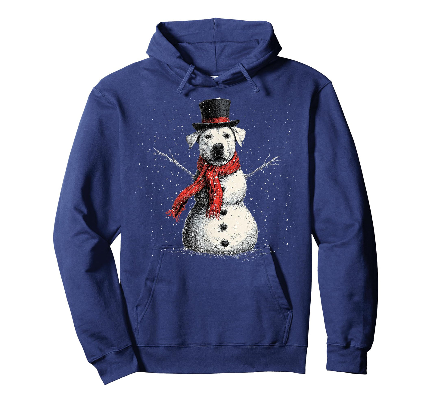 Funny Labrador Dog Christmas Snowman Xmas Pajama T-Shirt