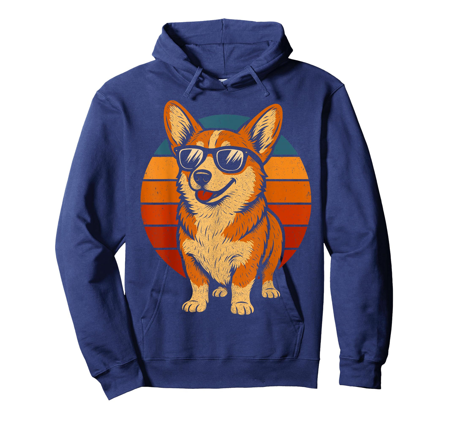 Retro Corgi in Sunglasses Men Women Kids Funny Corgi T-Shirt