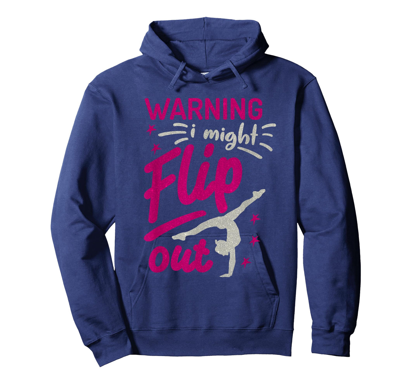 I Might Flip Out Funny Gymnastics Cheerleading Gymnast Girls T-Shirt