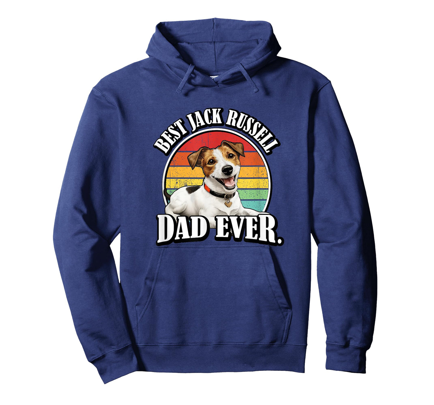 Mens JRT Dog Lover Retro Vintage Best Jack Russell Dad T-Shirt