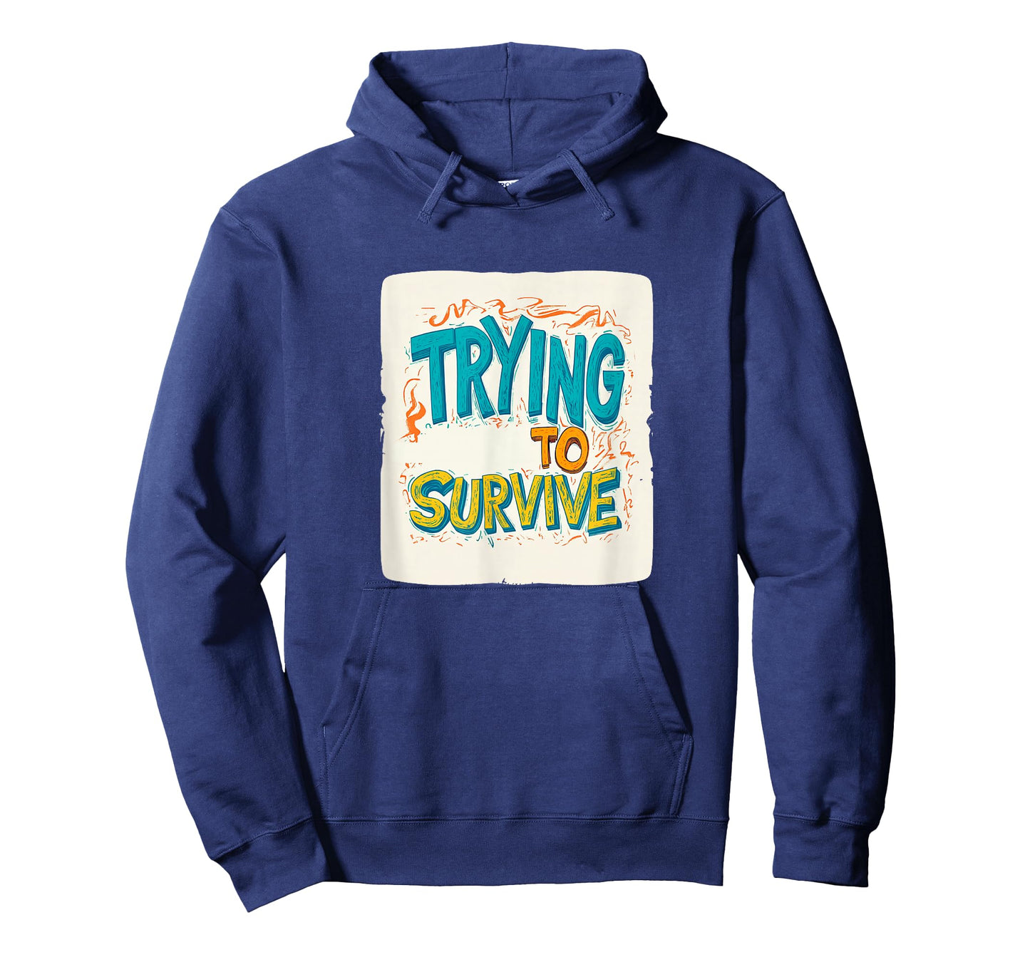 Colorful Trying to Survive Speech for Boys and Girls T-Shirt