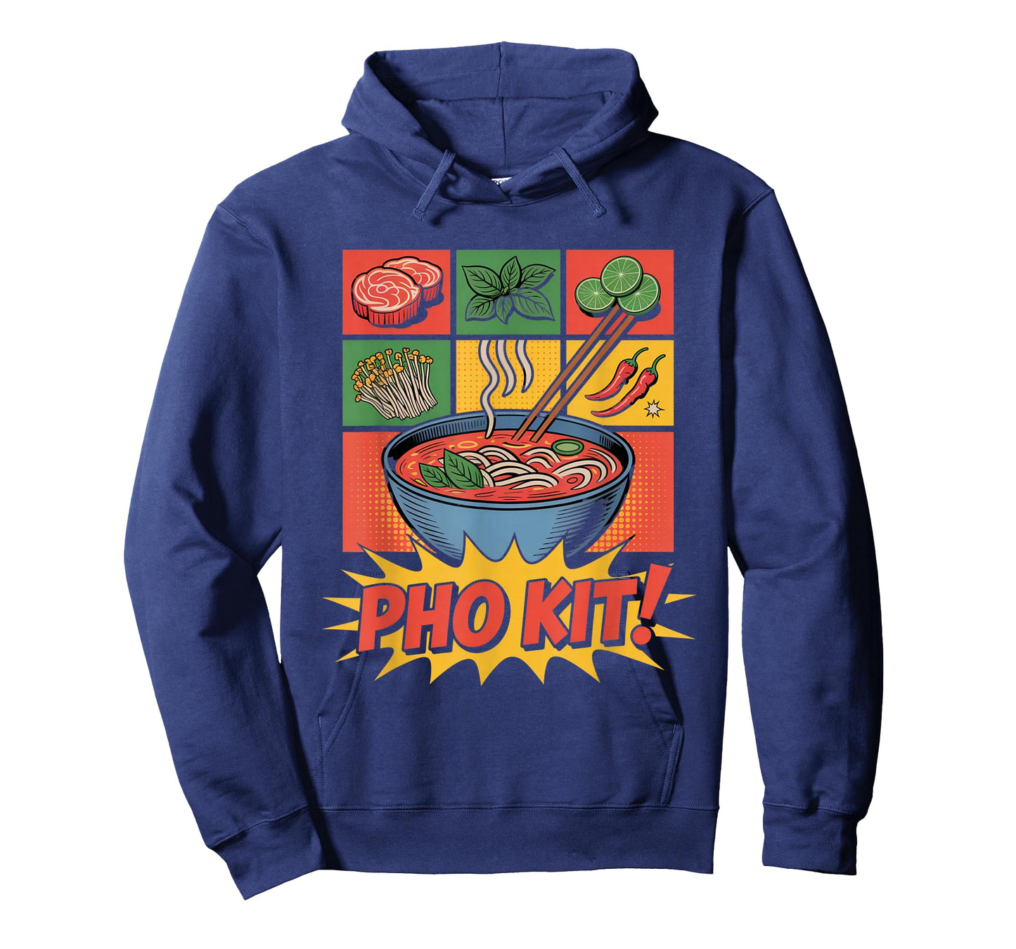 Pho Kit Soup Funny Pho Kit Vegan Pho Lover T-Shirt