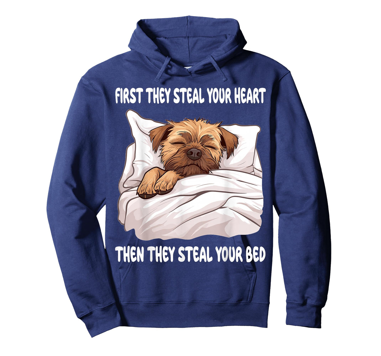 Border Terrier Sleeping Pajamas Nightgown T-Shirt