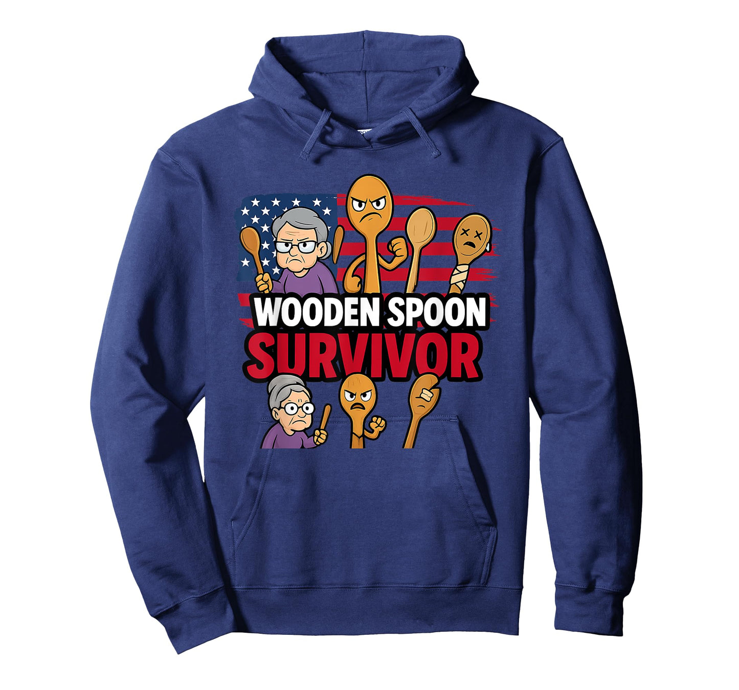 Wooden Spoon Survivor Funny Cooking Humor for Home Chefs T-Shirt