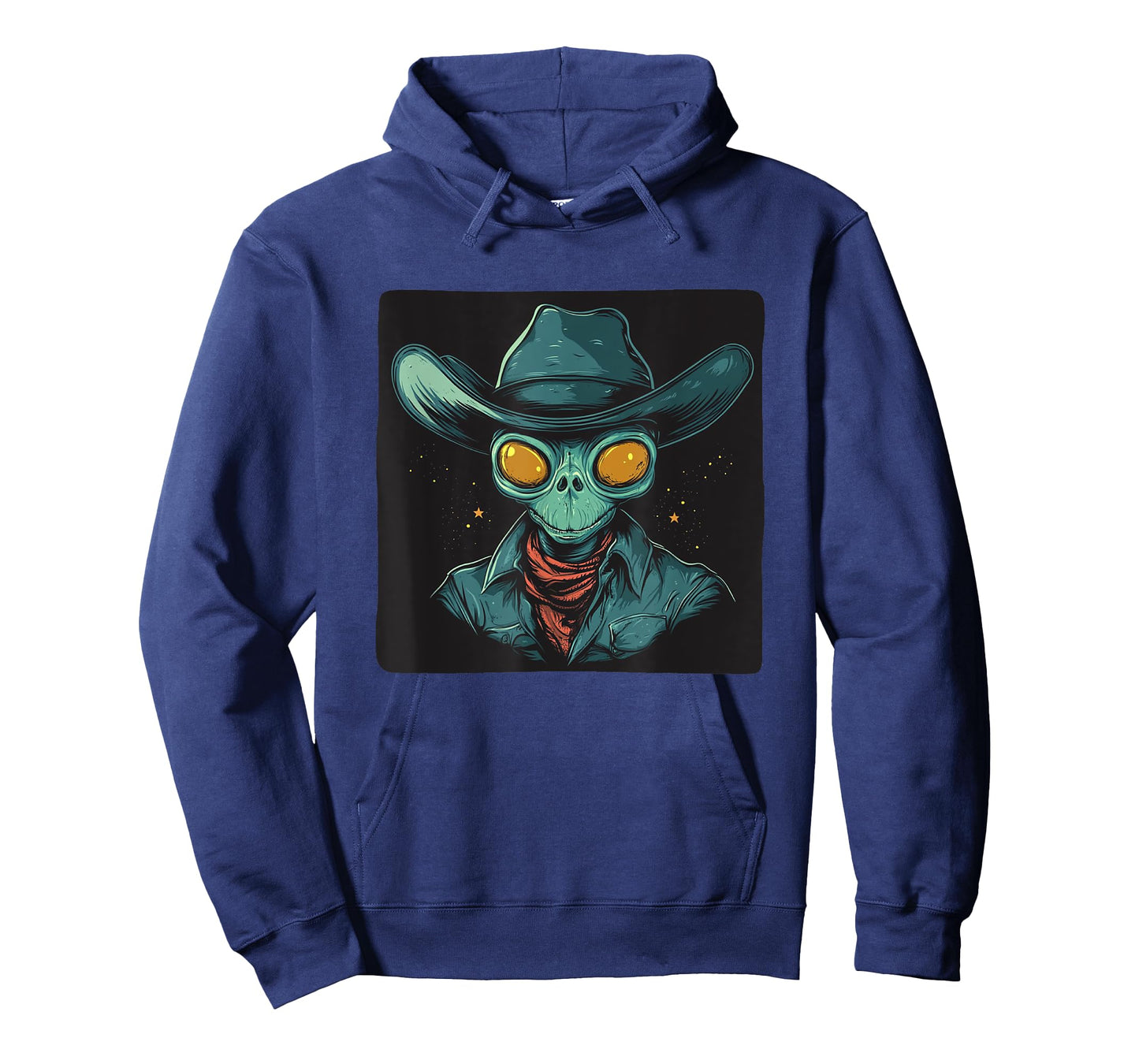 Alien Cowboy for a Fun Galactic Style T-Shirt