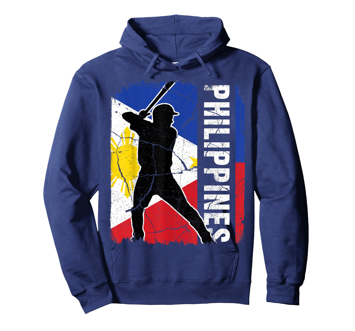Filipino Baseball Player Philippines Flag Baseball Fans T-Shirt