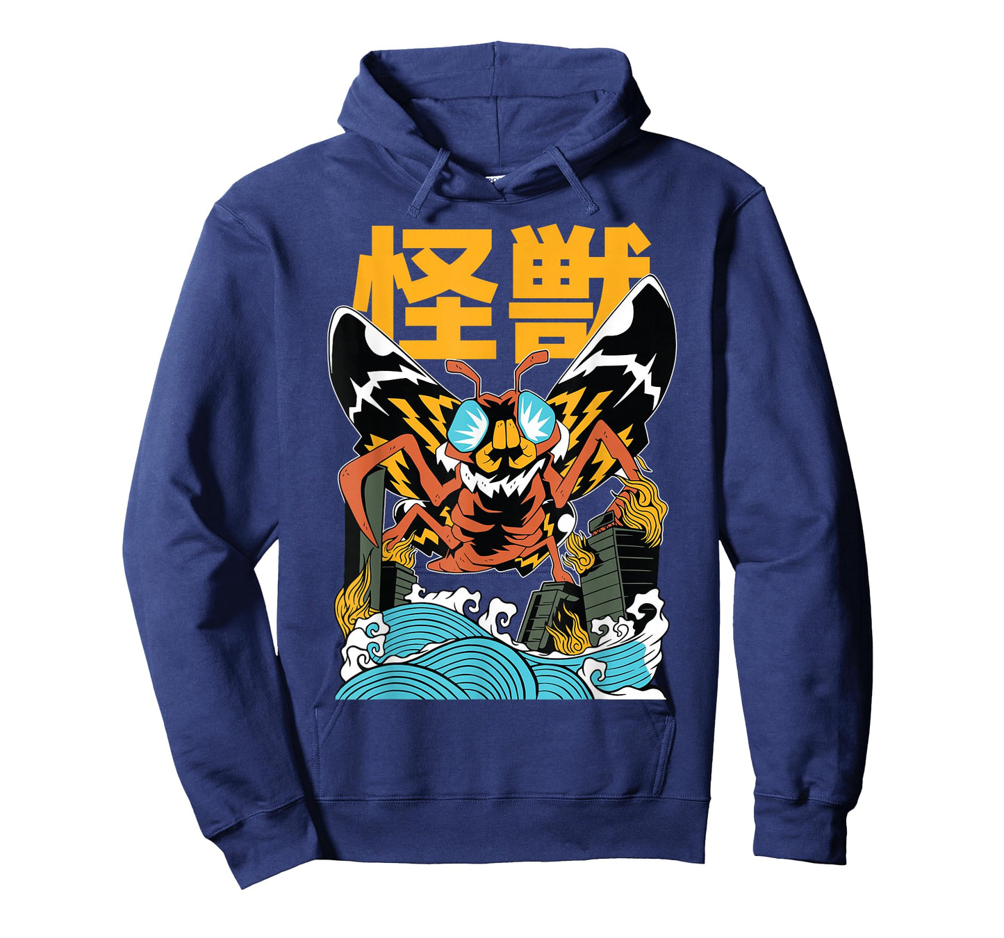 Monster Moth Kaiju - Anime Japanese Monster T-Shirt