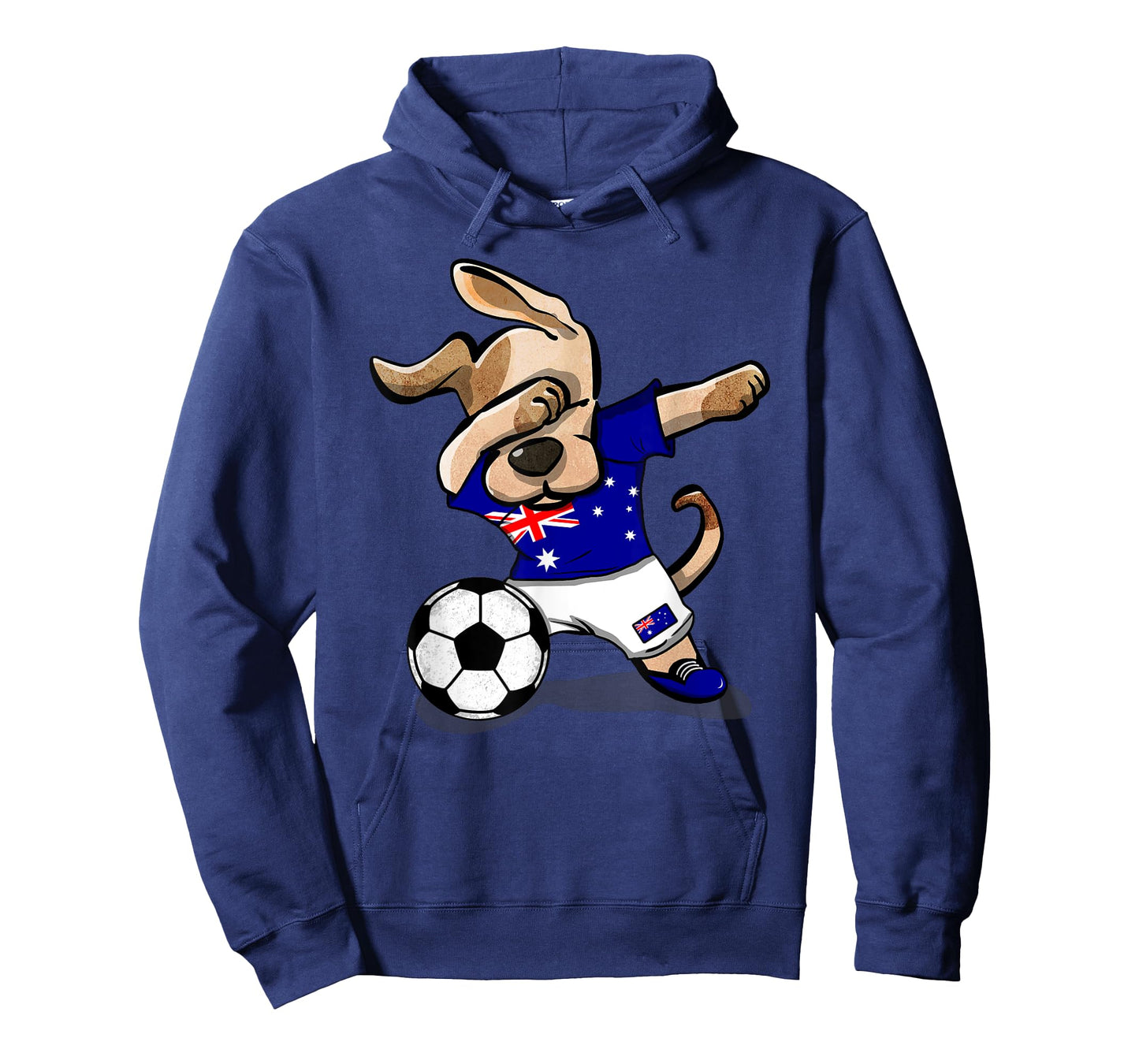 Dog Dabbing Soccer Australia Jersey Shirt Australian Tee T-Shirt