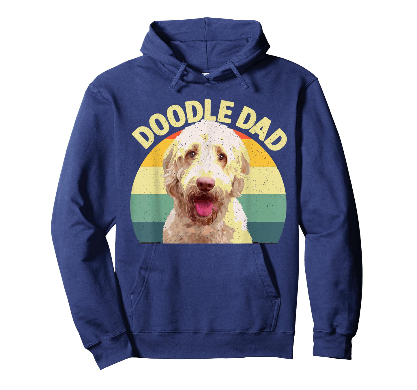 Funny Doodle Dad Art For Men Papa Daddy Goldendoodle Lover T-Shirt