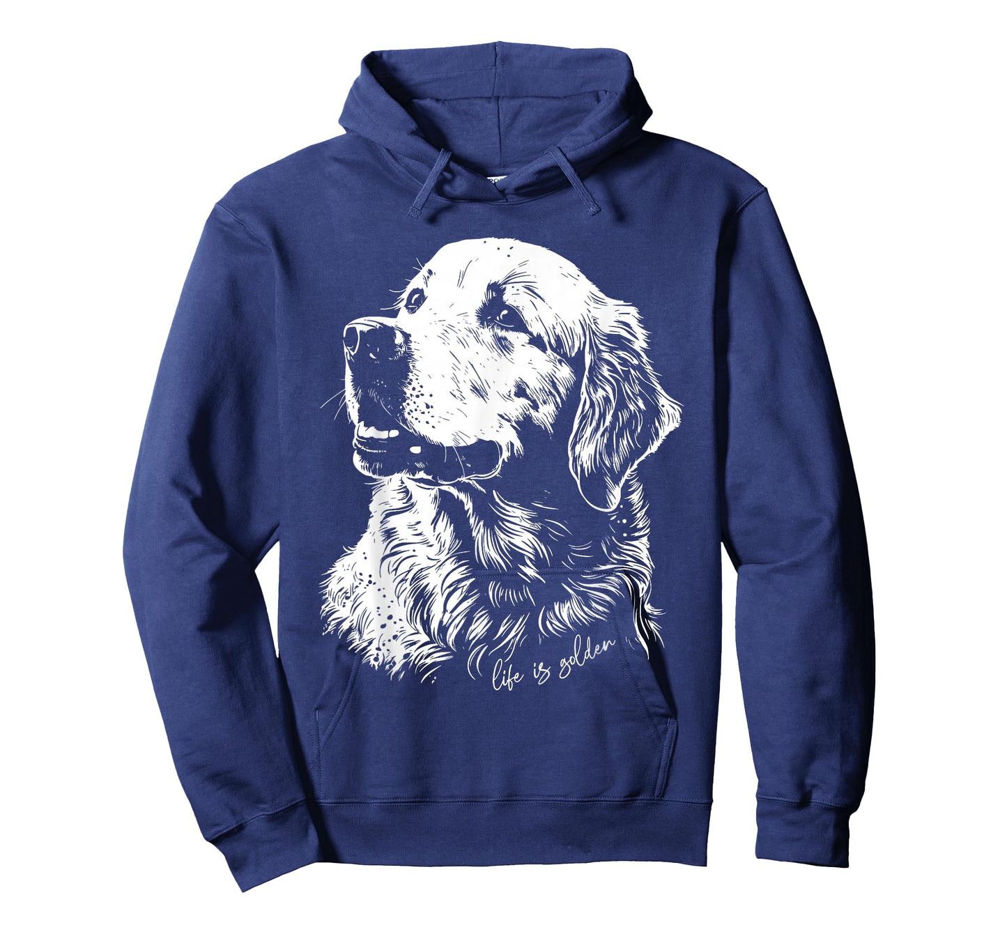 Life Is Golden Golden Retriever Cute Golden Retriever T-Shirt