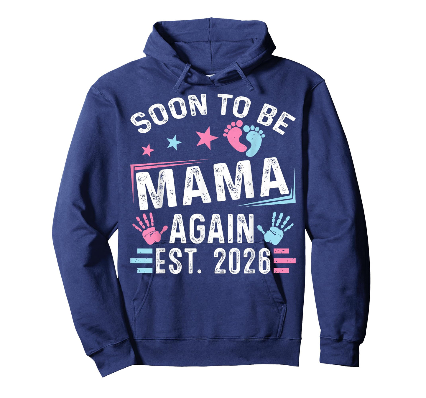 Soon to Be Mama Again Est. 2026 Vintage Mama T-Shirt