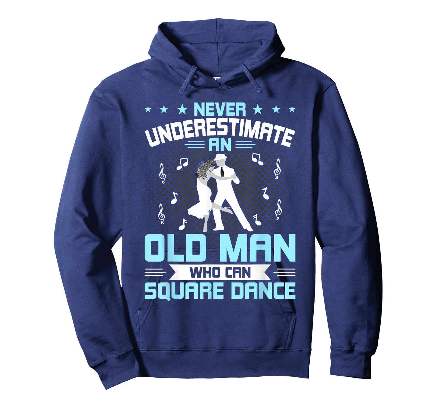 Never Underestimate An Old Man Who Can Square Dance T-Shirt