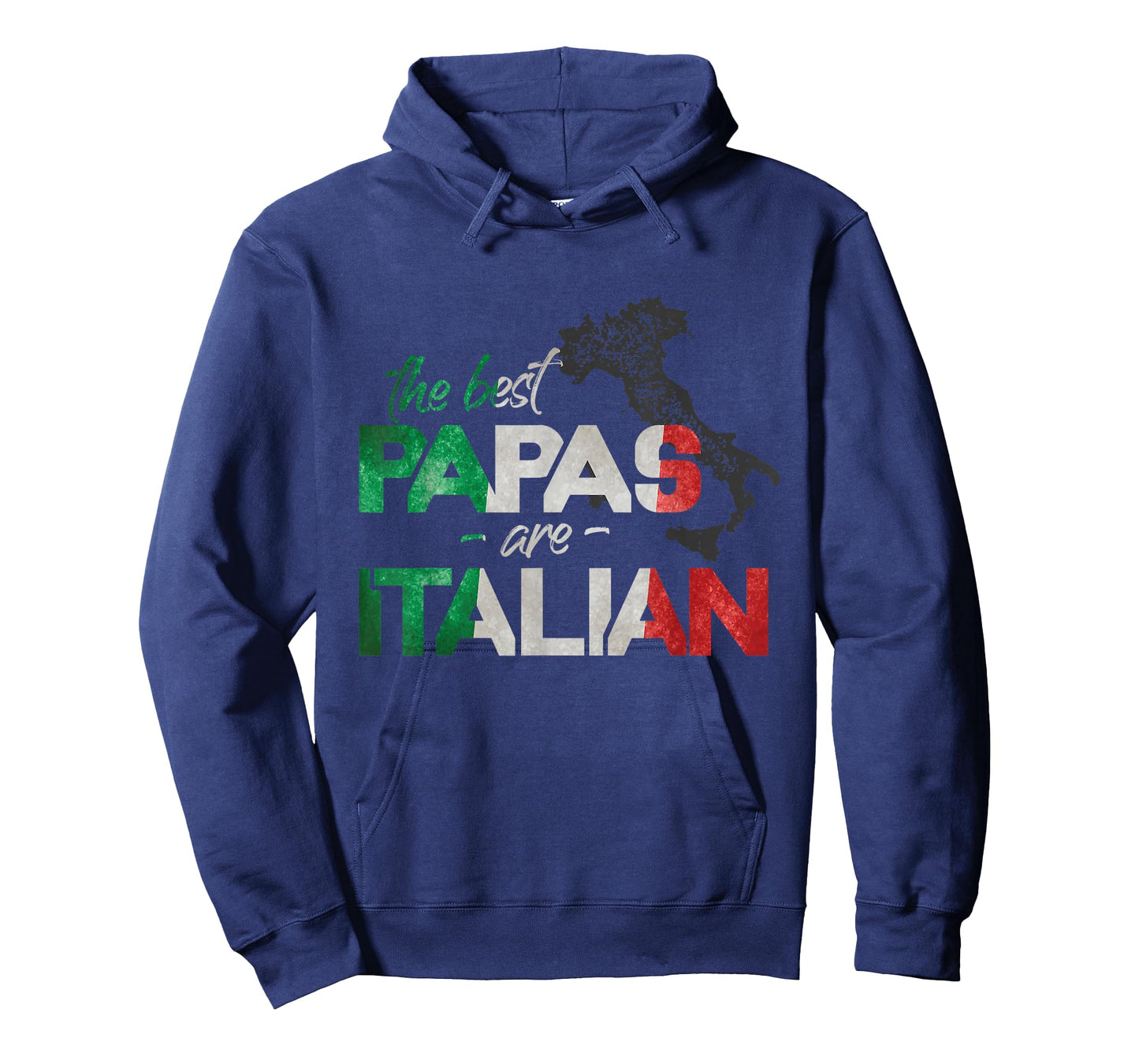 The Best Papas Are Italian Funny Italy Country Flag T-Shirt