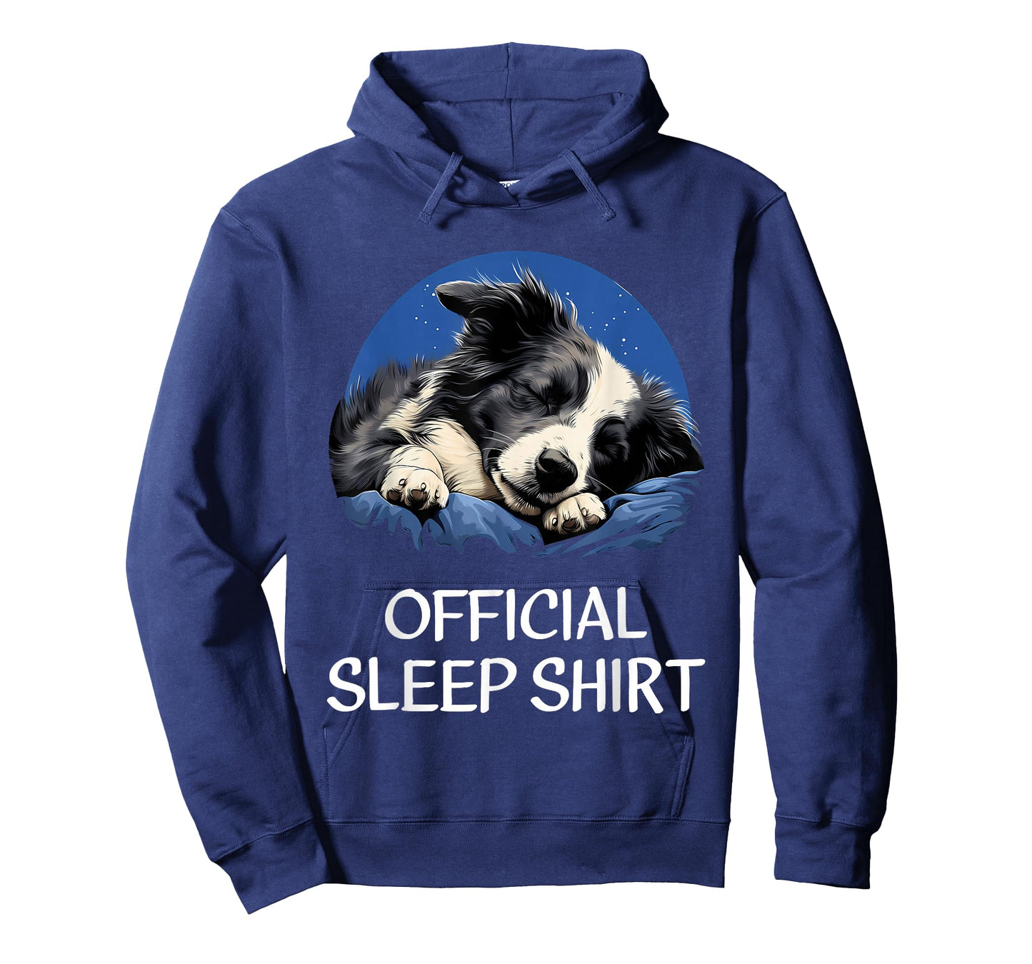 Official Sleep Shirt Border Collie Nightshirt Pajama T-Shirt