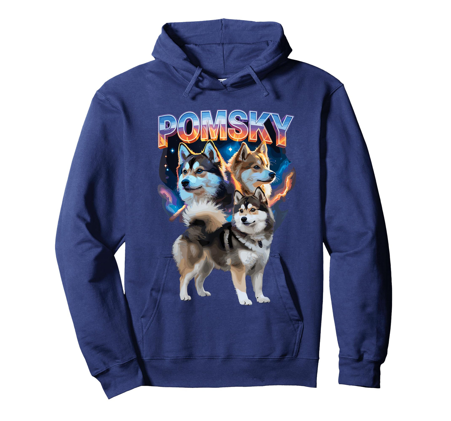 Funny Weird Pomsky Dog Owners T-Shirt