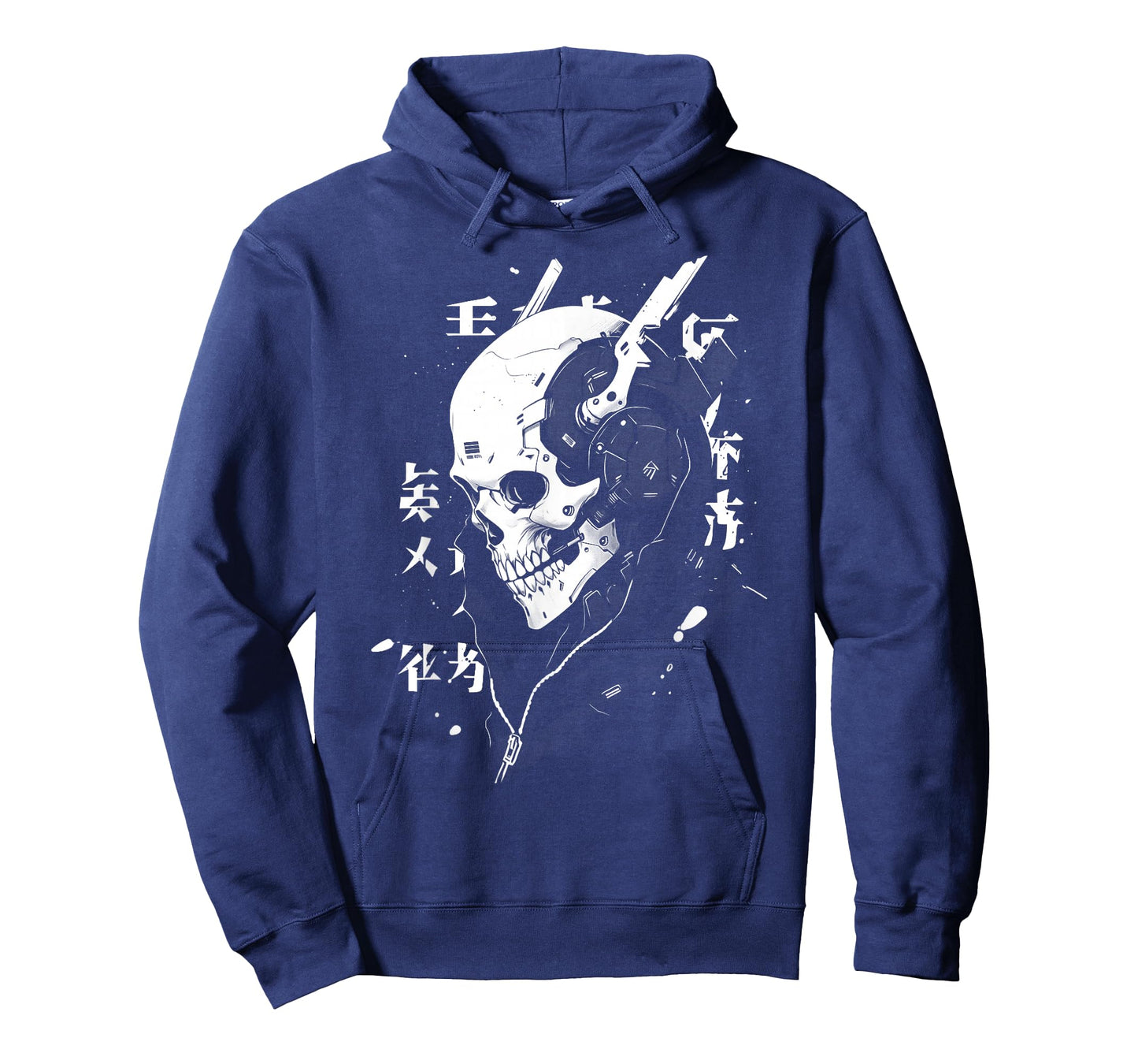 Anime Manga Skull Cyberpunk Aesthetic Techwear Harajuku T-Shirt