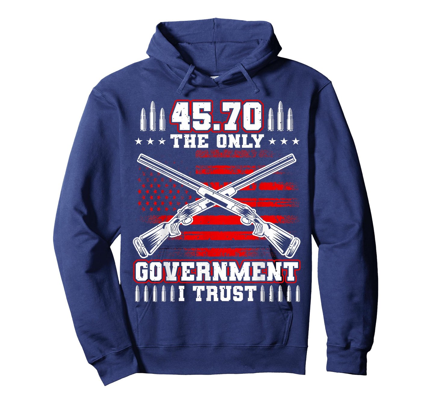 2nd Amendment, 45 70 Government, US Flag Patriotic Gun Lover T-Shirt