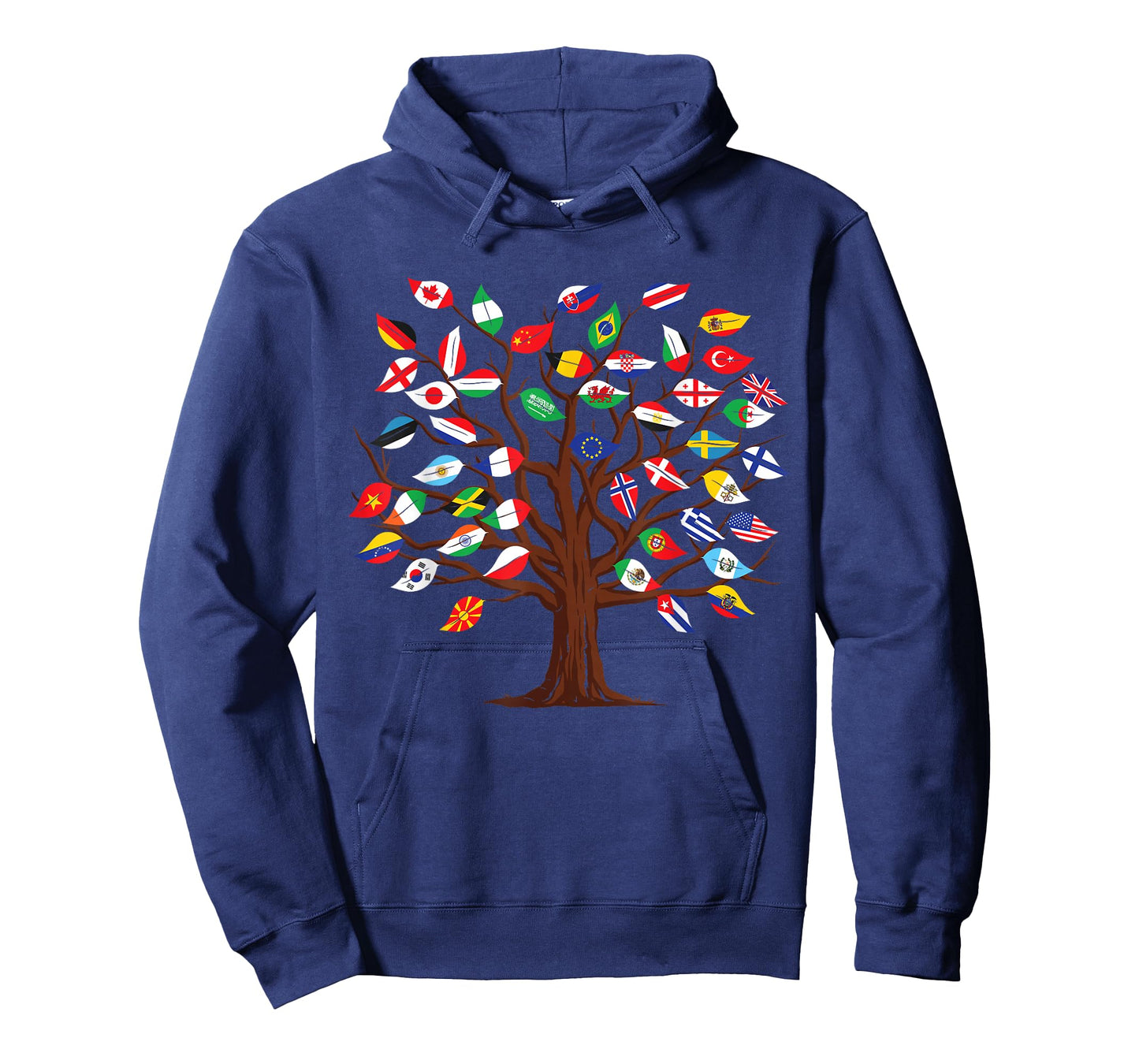 Flags of Countries of the World international flag tree kid T-Shirt