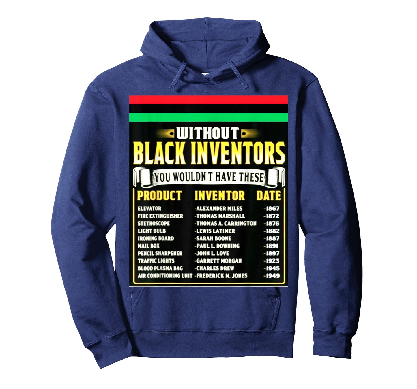 History Of Black Inventors Black History Month T-Shirt 2A1 T-Shirt