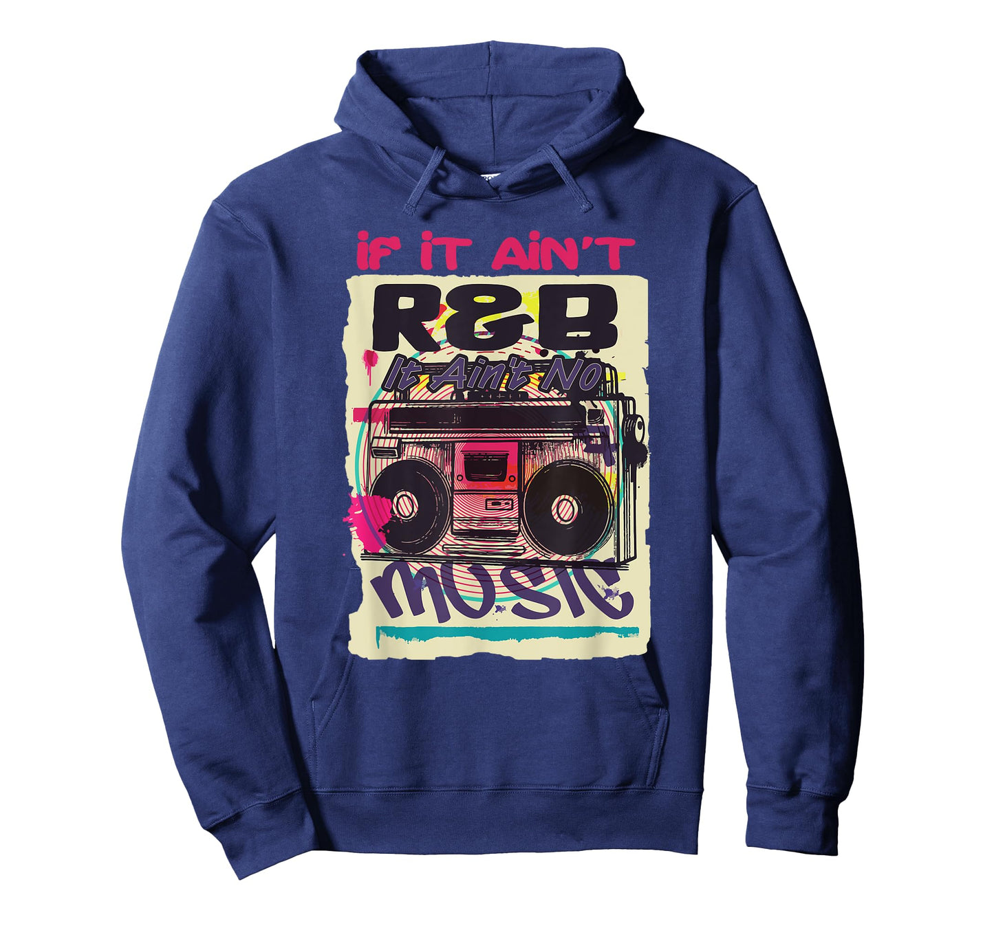 If It Ain't R&B It Ain't No Music 80s 90s Oldschool Graffiti T-Shirt