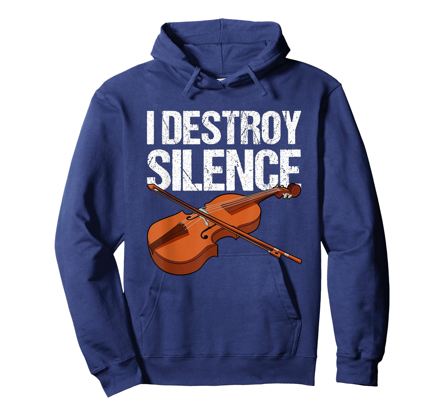 I destroy silence fiddle violin viola orchestra string T-Shirt