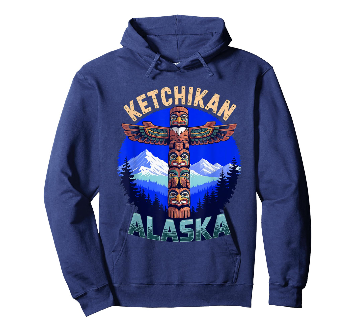 Alaska Totem Pole Ketchikan Souvenir & Native Art T-Shirt